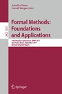 Cover: Formal Methods: Foundations and Applications - Springer