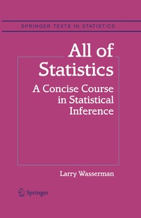 Enlarge image Cover: All of Statistics - Springer