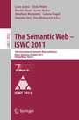 Cover: The Semantic Web -- ISWC 2011 - Springer