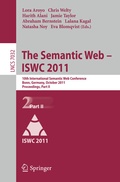 Cover: The Semantic Web -- ISWC 2011 - Springer