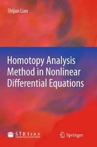 Enlarge image Cover: Homotopy Analysis Method in Nonlinear Differential Equations - Springer