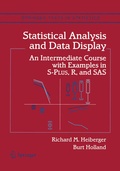 Cover: Statistical Analysis and Data Display - Springer