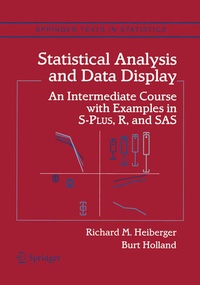 Enlarge image Cover: Statistical Analysis and Data Display - Springer