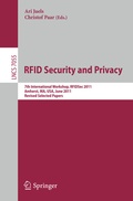 Cover: RFID Security and Privacy - Springer