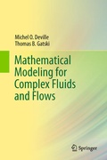 Cover: Mathematical Modeling for Complex Fluids and Flows - Springer
