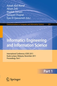 Enlarge image Cover: Informatics Engineering and Information Science - Springer