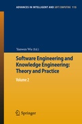 Cover: Software Engineering and Knowledge Engineering: Theory and Practice - Springer