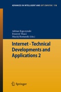 Cover: Internet - Technical Developments and Applications 2 - Springer