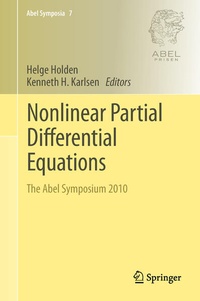 Enlarge image Cover: Nonlinear Partial Differential Equations - Springer