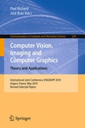 Cover: Computer Vision, Imaging and Computer Graphics. Theory and Applications - Springer