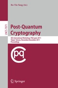 Cover: Post-Quantum Cryptography - Springer