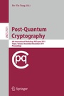 Cover: Post-Quantum Cryptography - Springer