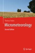 Cover: Micrometeorology - Springer