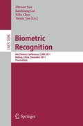 Cover: Biometric Recognition - Springer