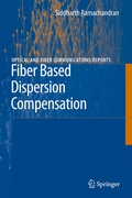 Cover: Fiber Based Dispersion Compensation - Springer