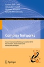 Cover: Complex Networks - Springer