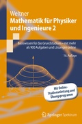 Cover: Mathematik f&uuml;r Physiker und Ingenieure 2 - Springer