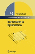 Cover: Introduction to Optimization - Springer