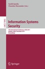 Cover: Information Systems Security - Springer