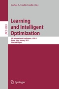 Cover: Learning and Intelligent Optimization - Springer