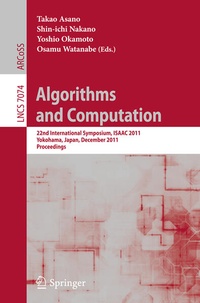 Enlarge image Cover: Algorithms and Computation - Springer