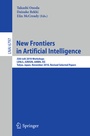 Cover: New Frontiers in Artificial Intelligence - Springer