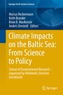 Cover: Climate Impacts on the Baltic Sea: From Science to Policy - Springer