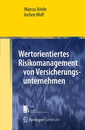 Cover: Wertorientiertes Risikomanagement von Versicherungsunternehmen - Springer