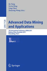Enlarge image Cover: Advanced Data Mining and Applications - Springer