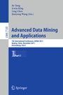 Cover: Advanced Data Mining and Applications - Springer