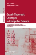 Bild: Graph-Theoretic Concepts in Computer Science - Springer