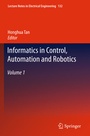 Cover: Informatics in Control, Automation and Robotics - Springer