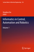 Cover: Informatics in Control, Automation and Robotics - Springer