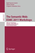 Cover: The Semantic Web: ESWC 2011 Workshops - Springer