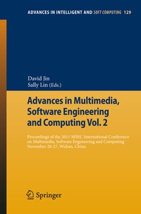 Enlarge image Cover: Advances in Multimedia, Software Engineering and Computing Vol.2 - Springer