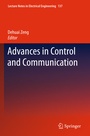 Cover: Advances in Control and Communication - Springer