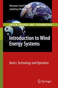 Enlarge image Cover: Introduction to Wind Energy Systems - Springer