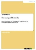 Cover: Steuerung und Kontrolle - Grin Verlag