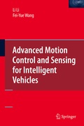 Cover: Advanced Motion Control and Sensing for Intelligent Vehicles - Springer