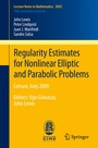 Cover: Regularity Estimates for Nonlinear Elliptic and Parabolic Problems - Springer