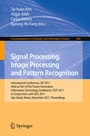 Cover: Signal Processing, Image Processing and Pattern Recognition - Springer