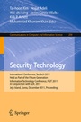 Cover: Security Technology - Springer
