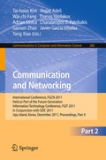 Cover: Communication and Networking - Springer