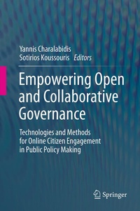 Enlarge image Cover: Empowering Open and Collaborative Governance - Springer