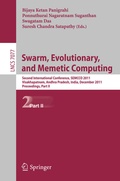 Cover: Swarm, Evolutionary, and Memetic Computing, Part II - Springer
