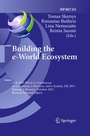 Cover: Building the e-World Ecosystem - Springer