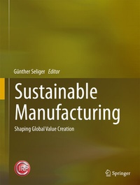 Enlarge image Cover: Sustainable Manufacturing - Springer