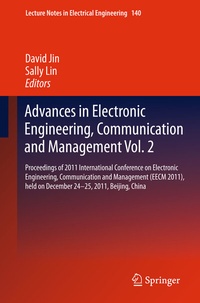 Enlarge image Cover: Advances in Electronic Engineering, Communication and Management Vol.2 - Springer