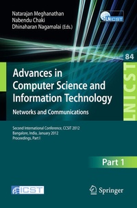 Enlarge image Cover: Advances in Computer Science and Information Technology. Networks and Communications - Springer