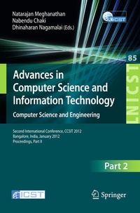 Enlarge image Cover: Advances in Computer Science and Information Technology. Computer Science and Engineering - Springer